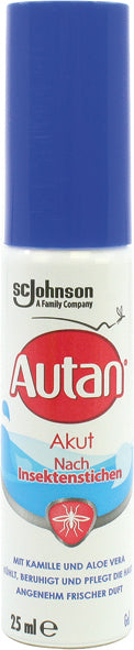 Gel Autan Acute 25 ml pour les piqûres d'insectes