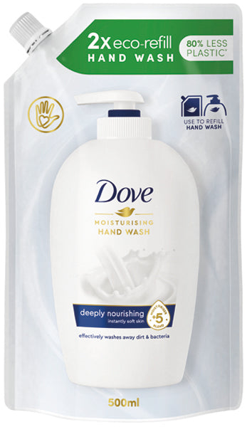 Sachet de recharge de savon liquide Dove 500 ml Original