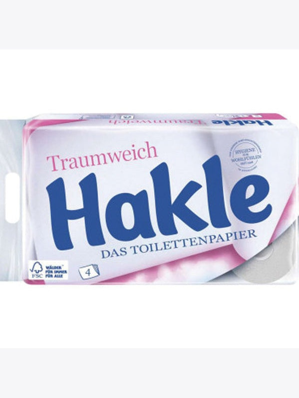Papier toilette Hakle 4 plis 8 x 130 feuilles