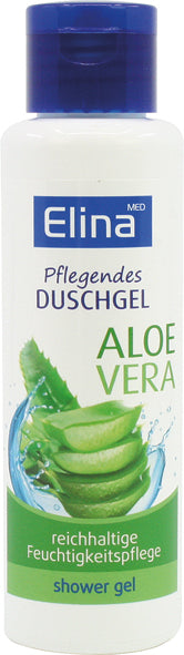 Gel douche Elina à l'aloe vera 100 ml