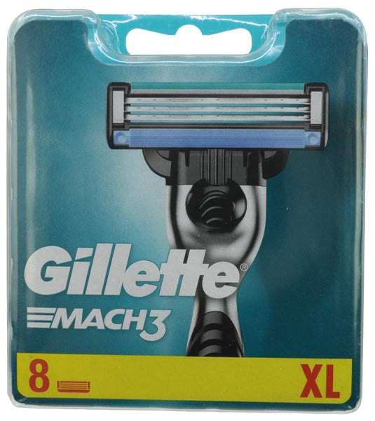 Ensemble de 8 lames Gillette Mach3