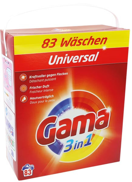 Lessive universelle Gama 83WL, paquet de 4,98 kg