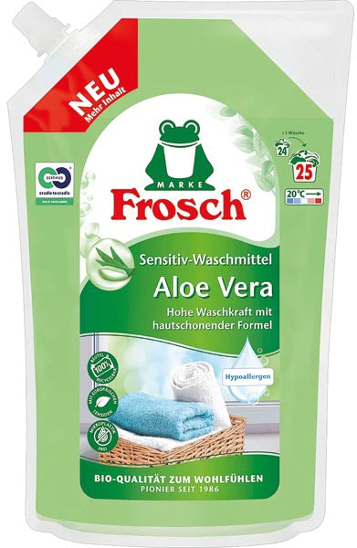 Frosch Lessive Liquide 25 WL Aloe Vera