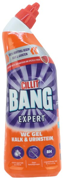 Gel WC Cillit Bang Power 750 ml contre le calcaire et les calculs urinaires