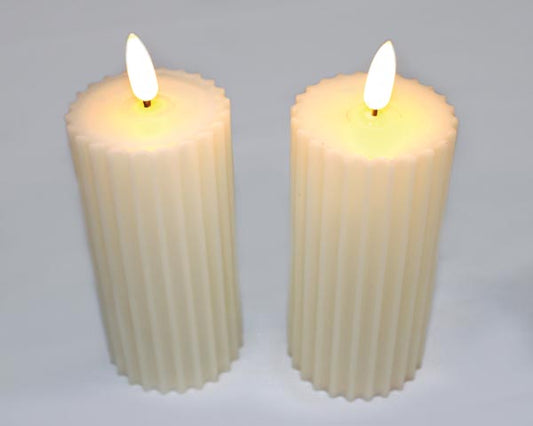 Bougie pilier LED 13,5 x 5,3 cm XL