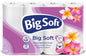 Rouleau de papier toilette Big Soft, 3 plis, 4 x 45 feuilles, 25,5 cm