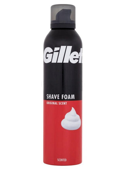 Mousse à raser Gillette 300 ml Rouge normal