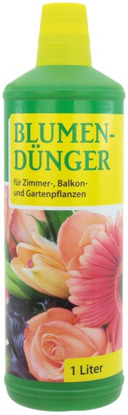Engrais pour fleurs 1 l pour l'intérieur et les balcons