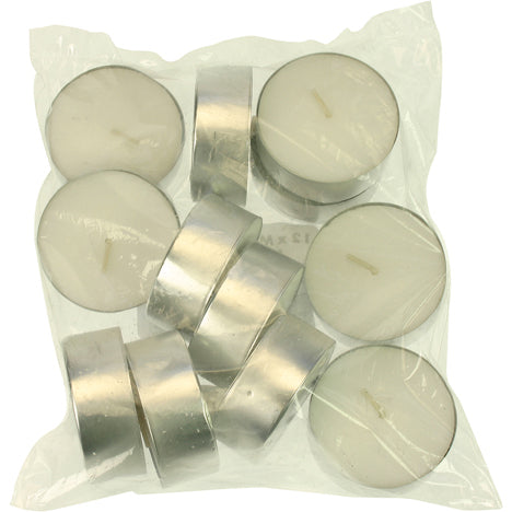 Bougies chauffe-plat maxi, 12 pièces par sachet, 5,5 x 2 cm