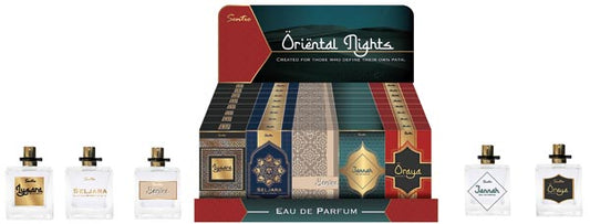 Parfum Sentio 15 ml Nuits Orientales, lot de 50. 5f.sort
