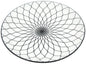 Assiette 19,5 x 2,3 cm, motif design en céramique