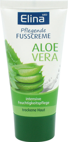 Crème pour les pieds à l'aloe vera Elina 50 ml
