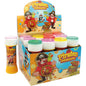 Jeu de bulles de pirate 60 ml assorties en distributeur