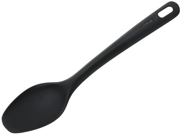 Cuillère de cuisine en plastique noir
