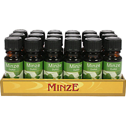 Huile parfumée à la menthe 10 ml en flacon de verre