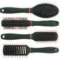 Brosse à cheveux d'artiste avec manche souple, 23 cm, 4 têtes assorties.