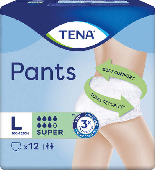 Lot de 12 pantalons Tena Super Large