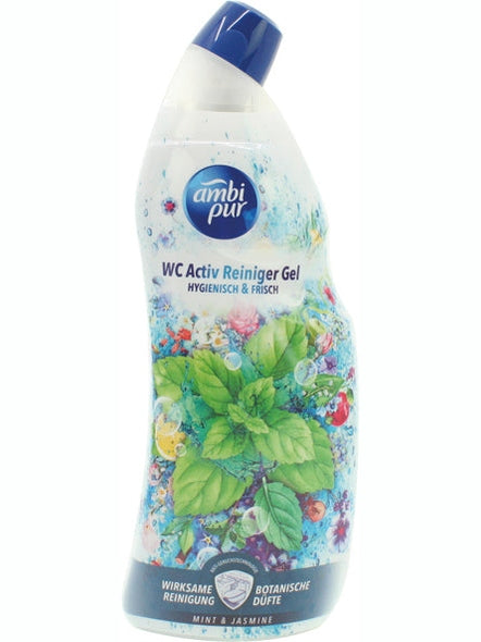 Gel nettoyant pour toilettes Ambi Pur 750 ml Menthe et Jasmin