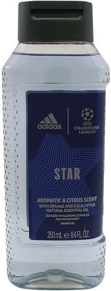 Gel douche Adidas 250 ml 3 en 1 Ligue des Champions
