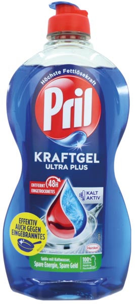 Liquide vaisselle Pril 450 ml Power Gel Ultra Plus