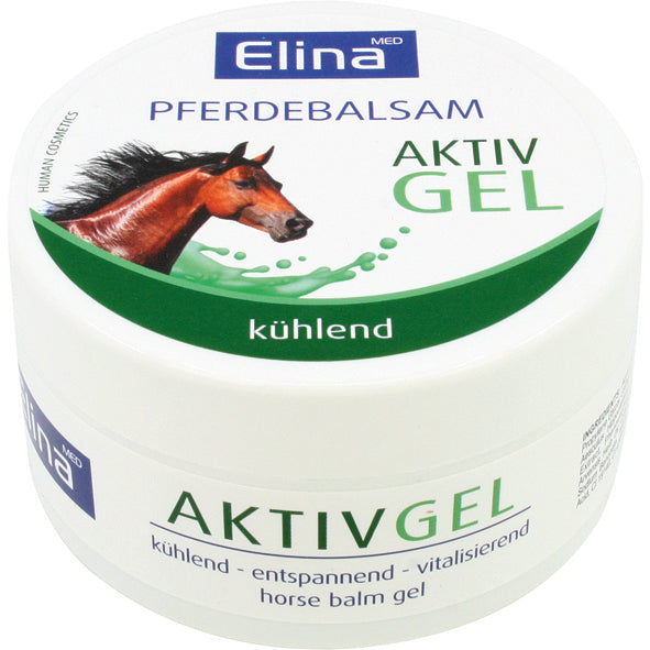 Crème Elina 150ml Baume pour chevaux Gel actif