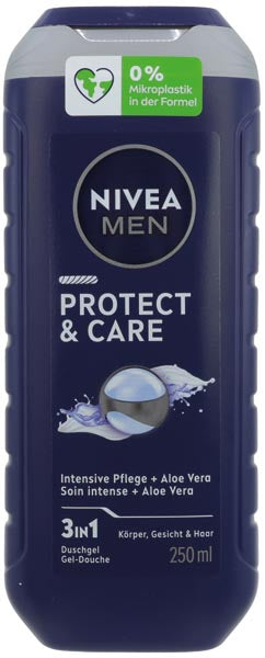 Gel douche Nivea Men 250 ml Protection et Soin