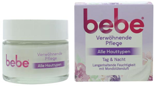 Soin visage relaxant Bebe jour et nuit 50 ml,