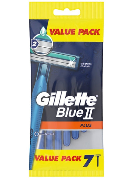 Gillette Blue II Plus, paquet de 7