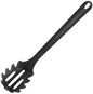 Cuillère à spaghetti noire de 32,5 cm.