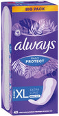 Protège-slips Always Protection Quotidienne Extra Longue 40 unités