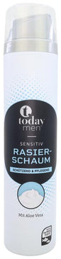 Mousse à raser Today Men 300 ml Peau sensible à l'aloe vera
