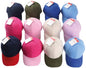 Casquette de baseball, 12 couleurs assorties, taille 52-54