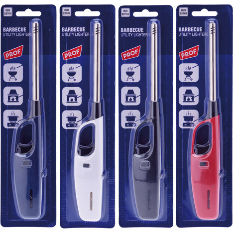 Briquet à gaz XL 27 cm, couleurs assorties