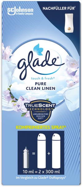 Glade Touch & Fresh Mini Spray NF 10ml Pure Clean