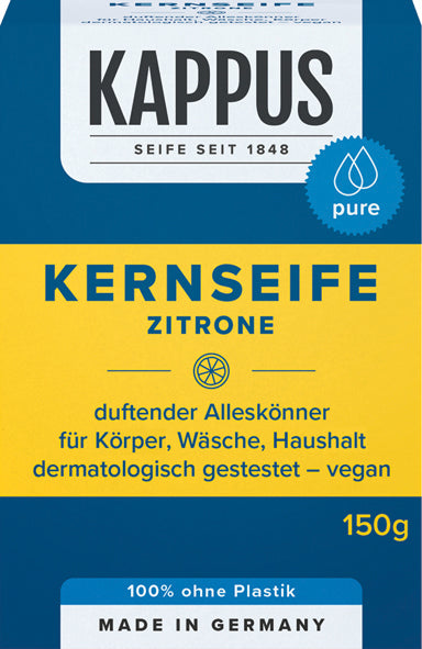 Savon de Castille au citron Kappus 150 g