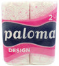 Rouleau de papier toilette Paloma double épaisseur, paquet de 2, 220 x 222 mm, 100 %