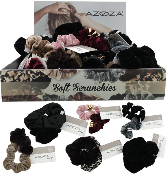Chouchous pour cheveux, 6 variétés assorties