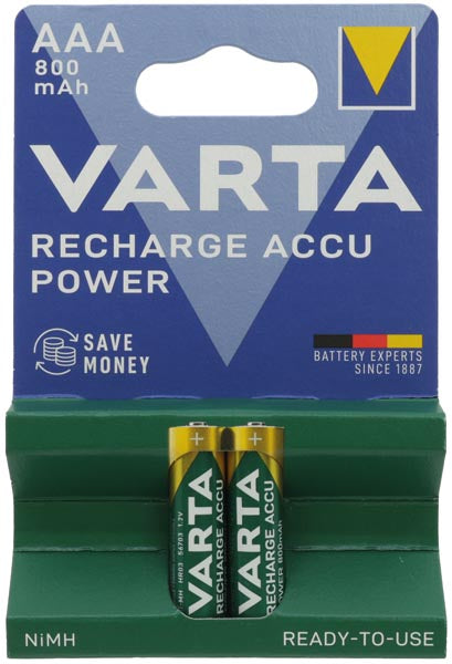 Piles VARTA Power Micro AAA, blister de 2