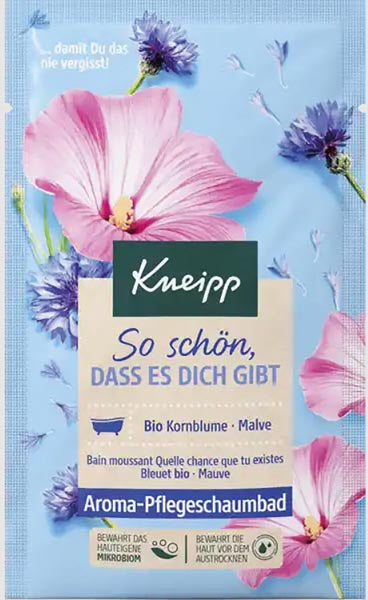 Bain moussant Kneipp Aroma Care 50 ml, tellement beau que