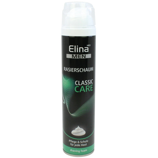 Mousse à raser Elina 300 ml Soins classiques pour hommes