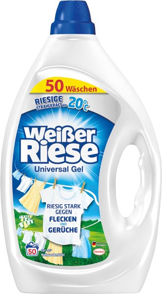 Gel lessive White Giant 50 WL