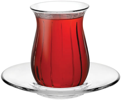 Paşabahçe Linka ensemble thé 12 pièces