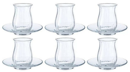Paşabahçe Linka ensemble thé 12 pièces