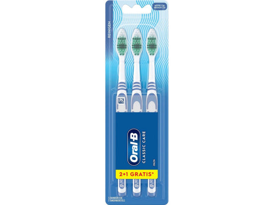 Brosse à dents Oral-B Soins Classic 35 Med. 2+1