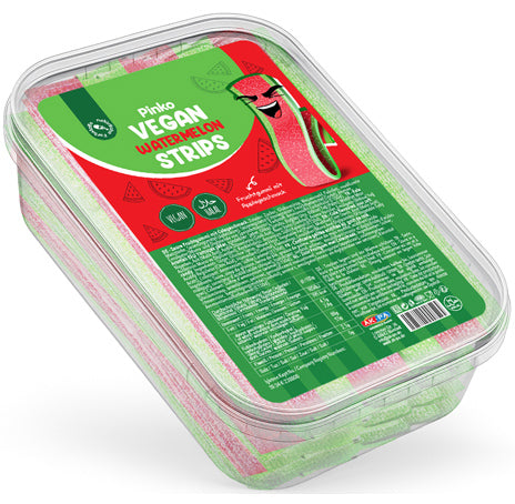 Pinko Vegan pastèque Strips boite 200g