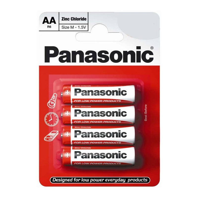 Pile PANASONIC R6 AA lot 4 pcs