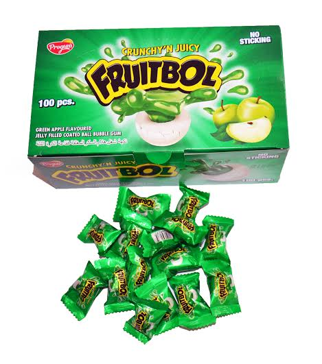 FRUITBOL POMME CHEWING GUM