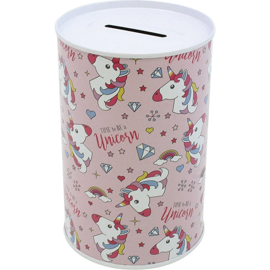 Tirelire Licorne en métal